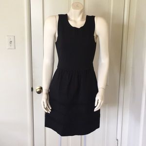 Madewell little black dress fit and flare